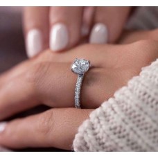 ANEL SOLITARIO MOISSANITE